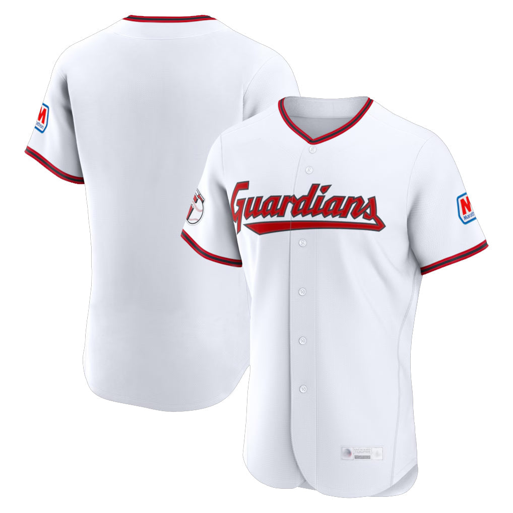 Seanshop C.Guardians White Limited Elite Home Blank Player Stitched Jerseys