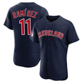 Seanshop C.Guardians #11 Jose Ramirez Player Navy Limited Elite Home Stitched Jerseys