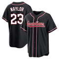 Seanshop C.Guardians #23 Bo Naylor Player Black Fashion Out Home Game Stitched Jerseys