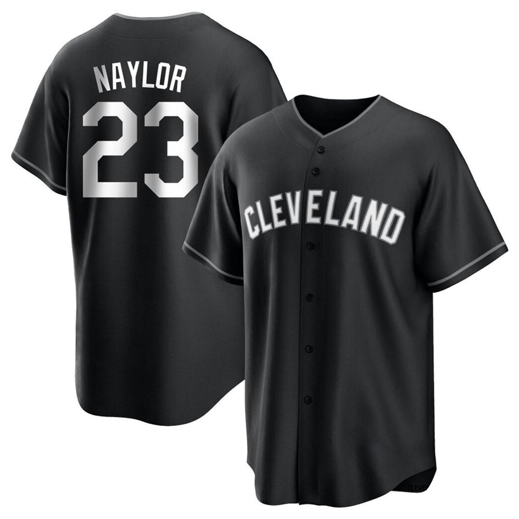Seanshop C.Guardians #23 Bo Naylor Player Black Home Game Stitched Jerseys