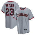 Seanshop C.Guardians #23 Bo Naylor Player Gray Home Game Stitched Jerseys