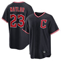 Seanshop C.Guardians #23 Bo Naylor Player Navy Home Game Stitched Jerseys