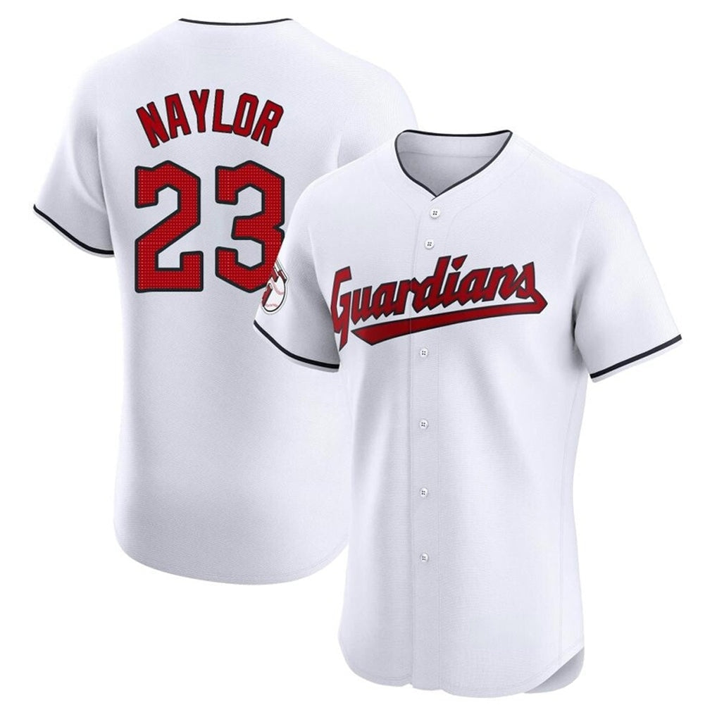 Seanshop C.Guardians #23 Bo Naylor Player White Limited Elite Home Stitched Jerseys