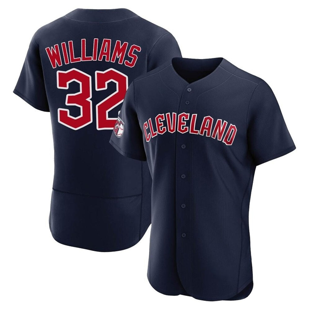 Seanshop C.Guardians #32 Gavin Williams Player Navy Limited Elite Home Stitched Jerseys