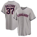 Seanshop C.Guardians #37 Travis Bazzana Player Gray Game Home Stitched Jerseys
