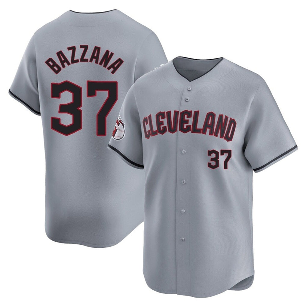 Seanshop C.Guardians #37 Travis Bazzana Player Gray Road Limited Home Stitched Jerseys