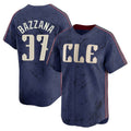 Seanshop C.Guardians #37 Travis Bazzana Player Navy City Connect Limited Home Stitched Jerseys