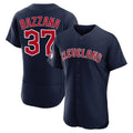 Seanshop C.Guardians #37 Travis Bazzana Player Navy Limited Elite Home Stitched Jerseys