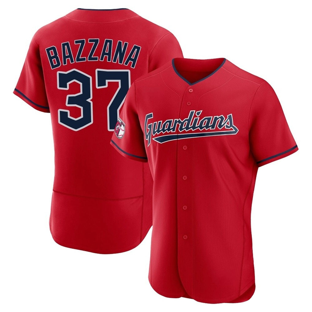 Seanshop C.Guardians #37 Travis Bazzana Player Red Limited Elite Home Stitched Jerseys