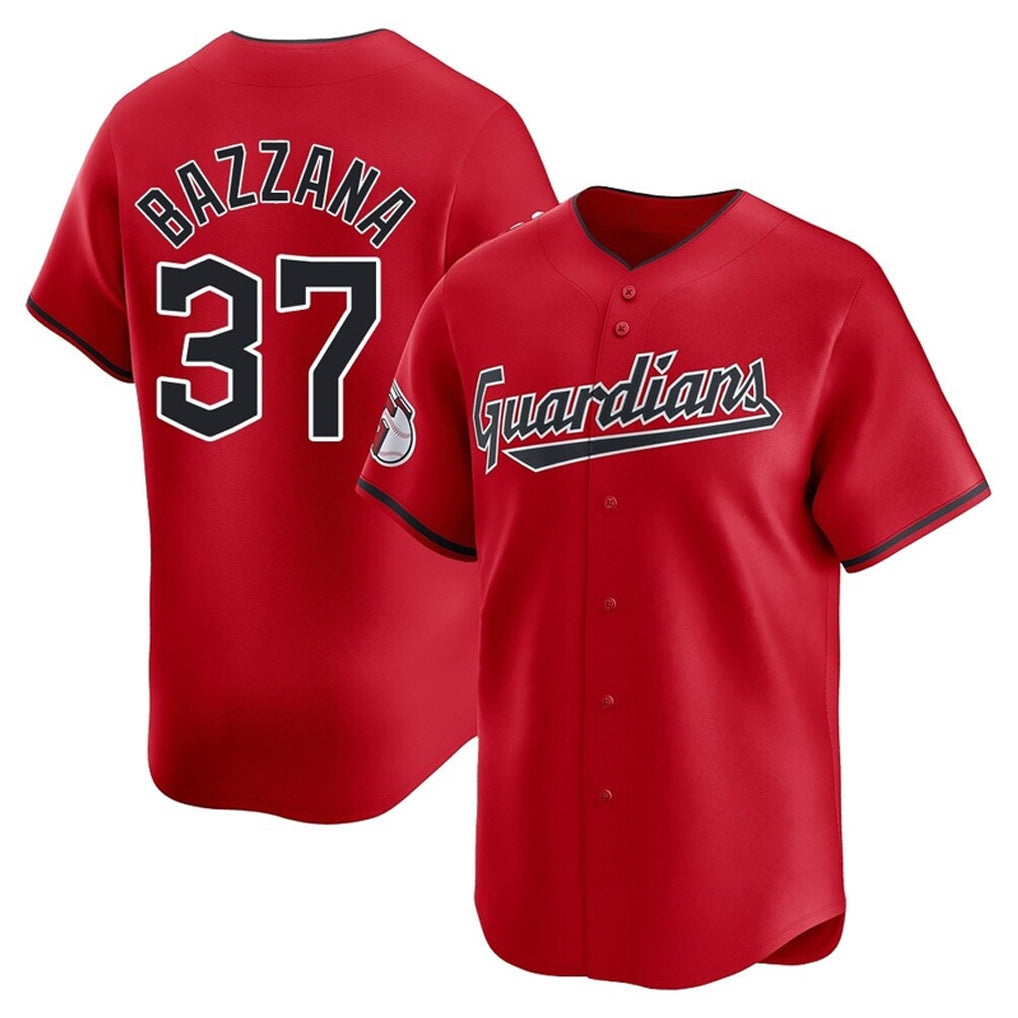 Seanshop C.Guardians #37 Travis Bazzana Player Red Limited Home Stitched Jerseys