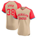 Seanshop C.Guardians #38 Steven Kwan Player Cream American League All-Star Limited Elite Home Stitched Jerseys