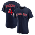 Seanshop C.Guardians #4 Brayan Rocchio Player Navy Limited Elite Home Stitched Jerseys