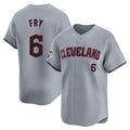 Seanshop C.Guardians #6 David Fry Player Gray Road Limited Home Stitched Jerseys