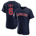 Seanshop C.Guardians #6 David Fry Player Navy Limited Elite Home Stitched Jerseys