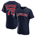 Seanshop C.Guardians #75 Connor Brogdon Player Navy Limited Elite Home Stitched Jerseys