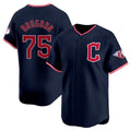 Seanshop C.Guardians #75 Connor Brogdon Player Navy Limited Home Stitched Jerseys
