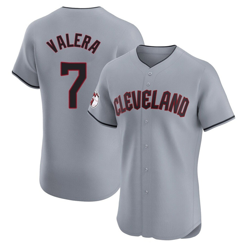 Seanshop C.Guardians #7 George Valera Player Gray Road Limited Elite Home Stitched Jerseys