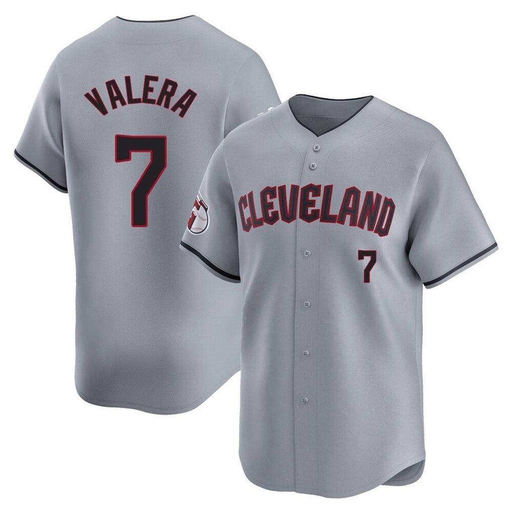 Seanshop C.Guardians #7 George Valera Player Gray Road Limited Home Stitched Jerseys