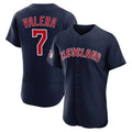 Seanshop C.Guardians #7 George Valera Player Navy Limited Elite Home Stitched Jerseys