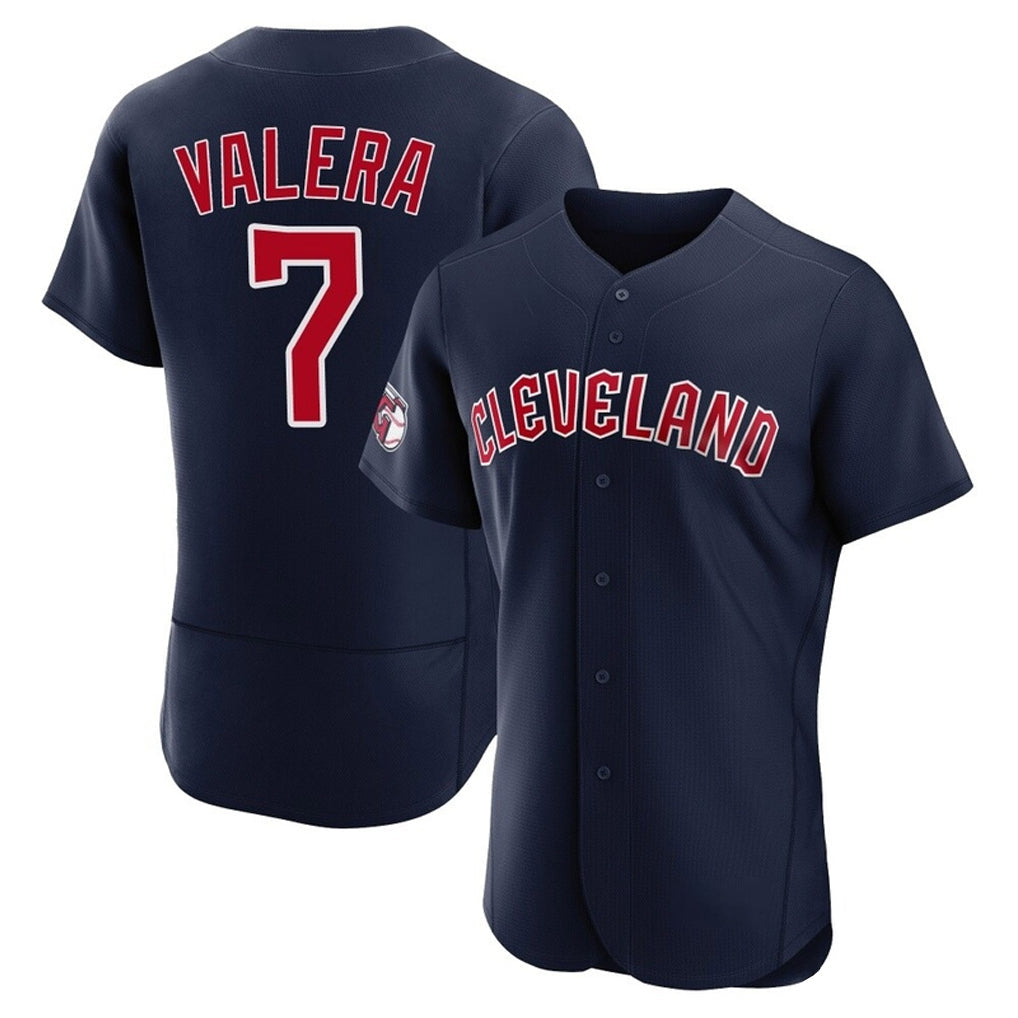 Seanshop C.Guardians #7 George Valera Player Navy Limited Elite Home Stitched Jerseys