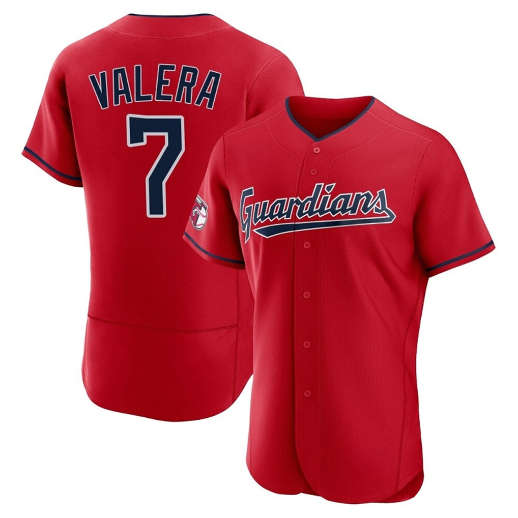 Seanshop C.Guardians #7 George Valera Player Red Limited Elite Home Stitched Jerseys