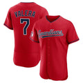 Seanshop C.Guardians #7 George Valera Player Red Limited Elite Home Stitched Jerseys