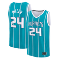 Seanshop C.Hornets #24 Brandon Miller Teal Fast Break Replica Jerseys - Icon Edition
