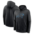 Seanshop C.Panthers Black Salute to Service Pullover Hoodies Blank Player Stitched Jerseys