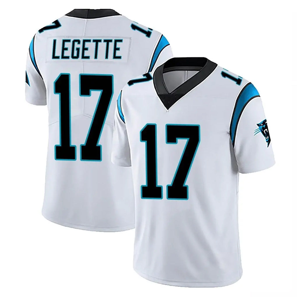 Seanshop C.Panthers #17 Xavier Legette Player White Vapor Untouchable Limited Game Stitched Jerseys