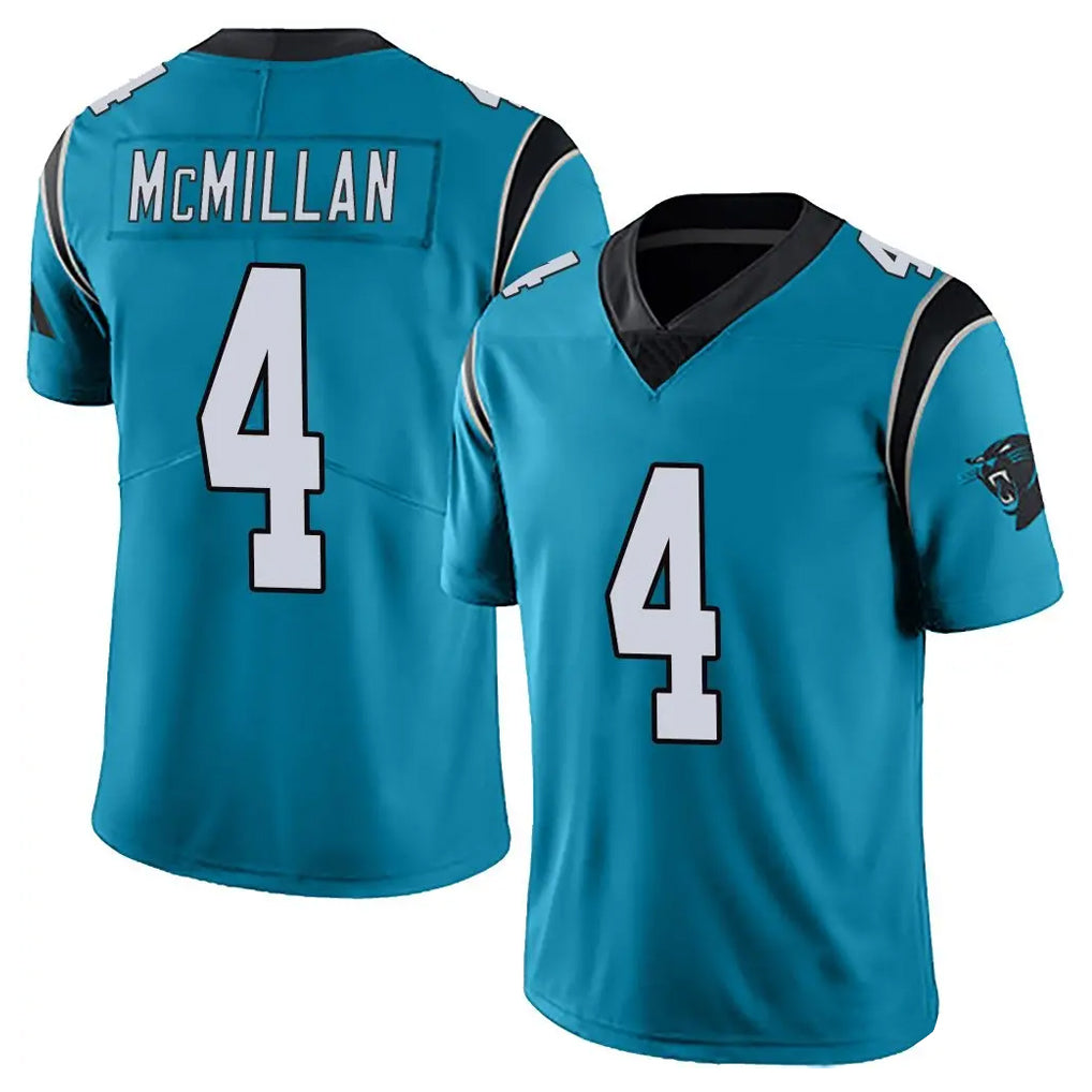 Seanshop C.Panthers #4 Tetairoa McMillan Player Blue Vapor Untouchable Limited Game Stitched Jerseys