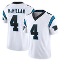 Seanshop C.Panthers #4 Tetairoa McMillan Player White Vapor F.U.S.E. Limited Home Game Stitched Jerseys