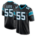 Seanshop C.Panthers #55 Devin Lloyd Player Black Game Stitched Jerseys