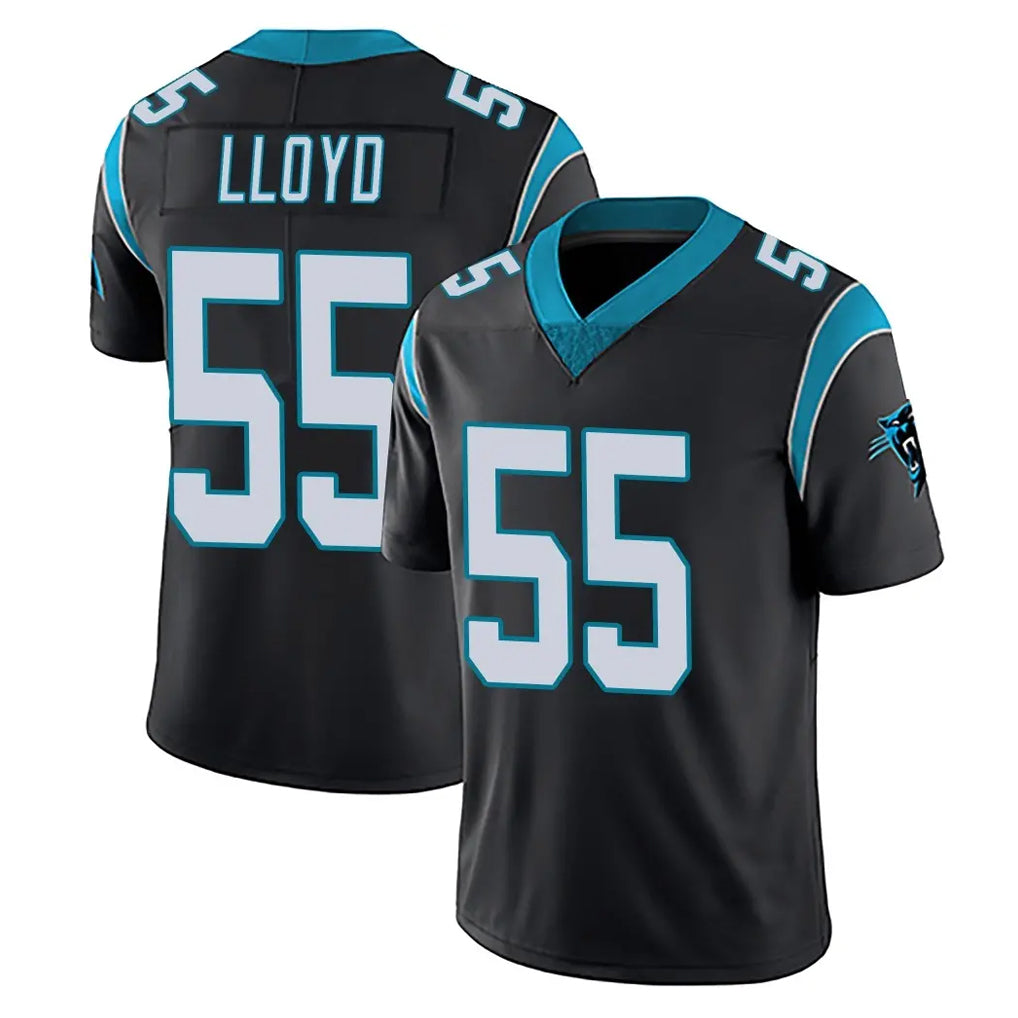 Seanshop C.Panthers #55 Devin Lloyd Player Black Vapor Untouchable Limited Game Stitched Jerseys