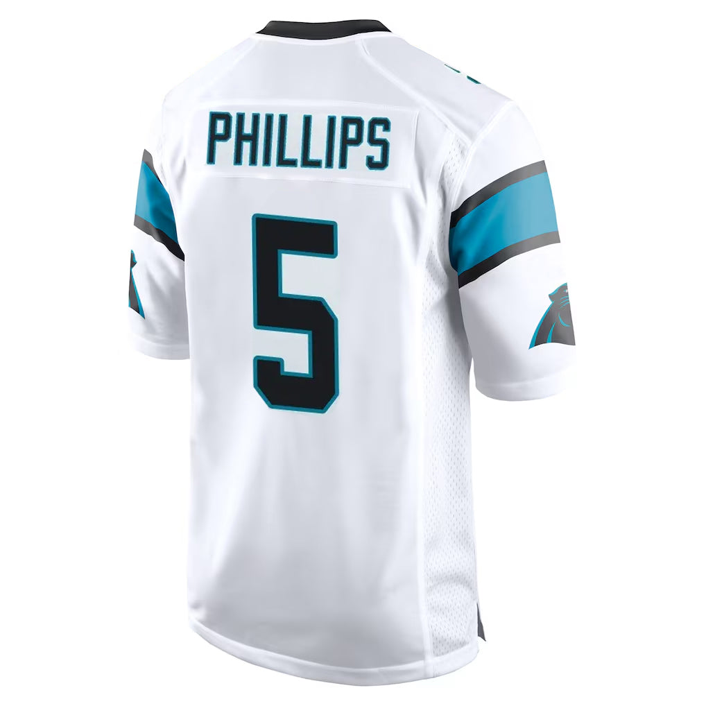 Seanshop C.Panthers #5 Jaelan Phillips Player White Game Stitched Jerseys