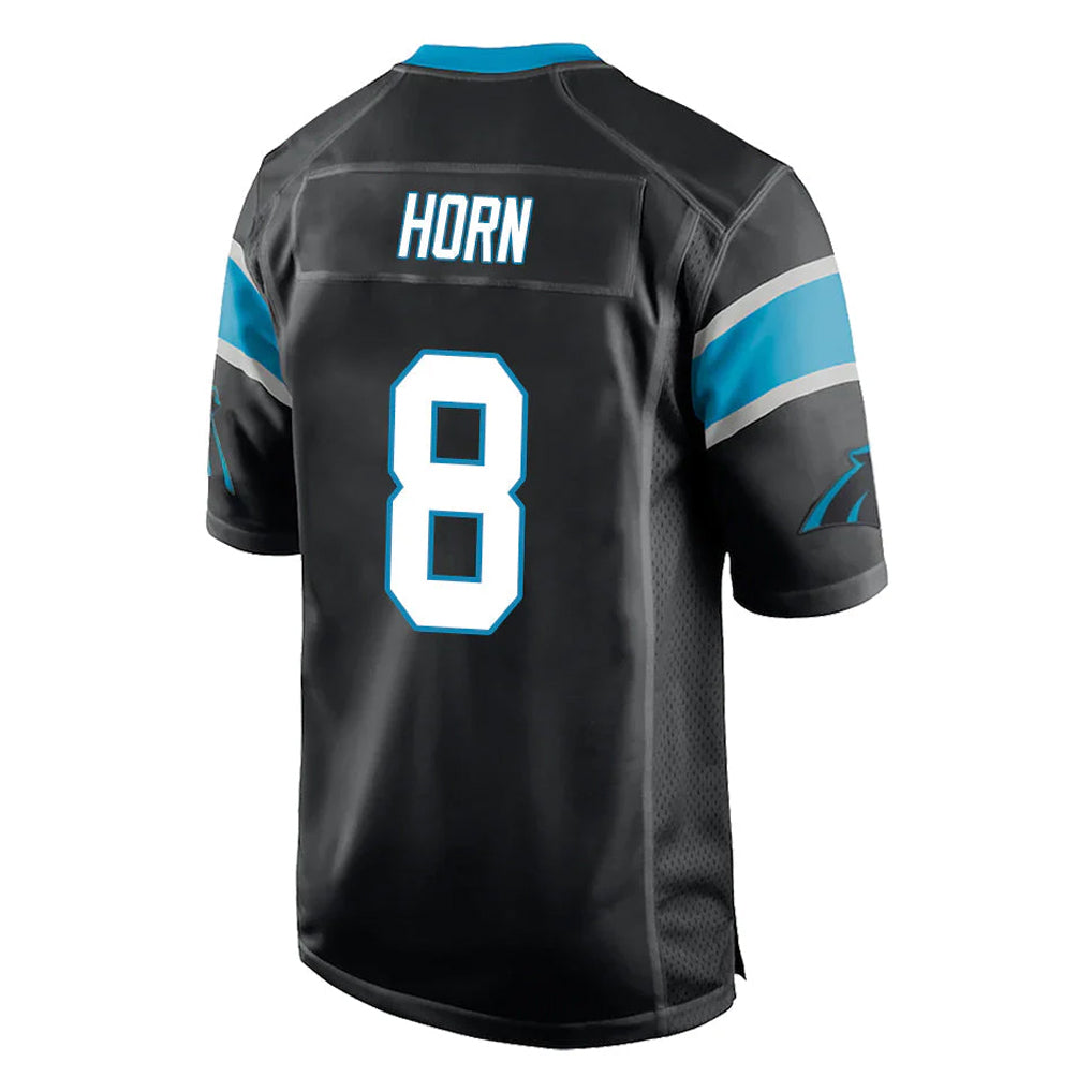 Seanshop C.Panthers #8 Jaycee Horn Player Black Game Stitched Jerseys