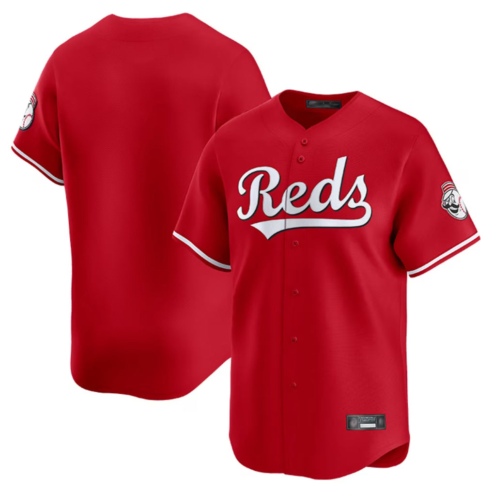 Seanshop C.Reds Red Home Limited Blank Player Stitched Jerseys