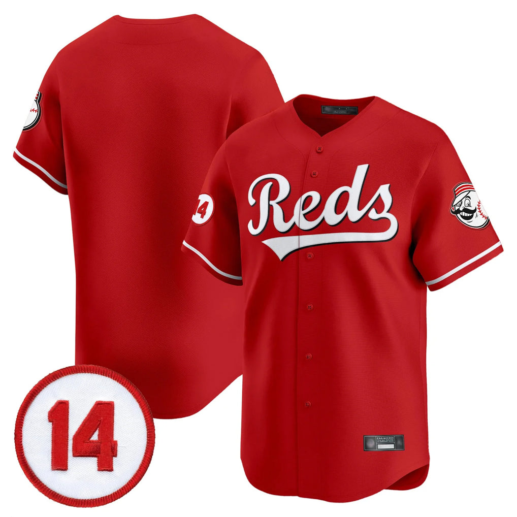 Seanshop C.Reds Red Vapor Premier Limited Home Blank Player Stitched Jerseys