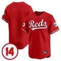 Seanshop C.Reds Red Vapor Premier Limited Home Blank Player Stitched Jerseys