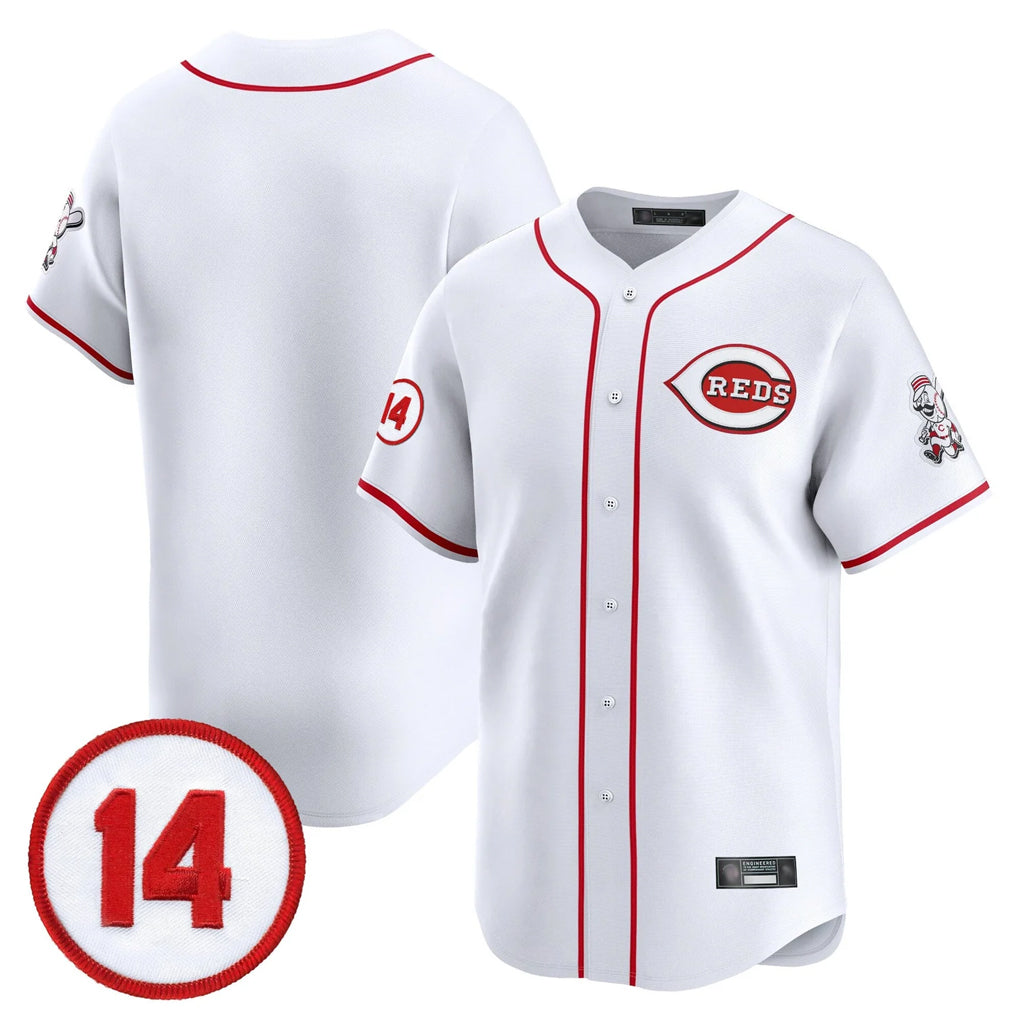 Seanshop C.Reds White Vapor Premier Limited Home Blank Player Stitched Jerseys