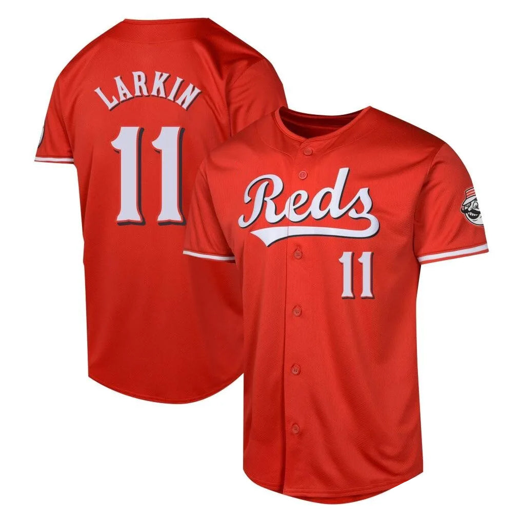 Seanshop C.Reds #11 Barry Larkin Player Red 2026 City Connect Limited Home Stitched Jerseys