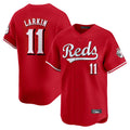 Seanshop C.Reds #11 Barry Larkin Player Red Home Limited Stitched Jerseys