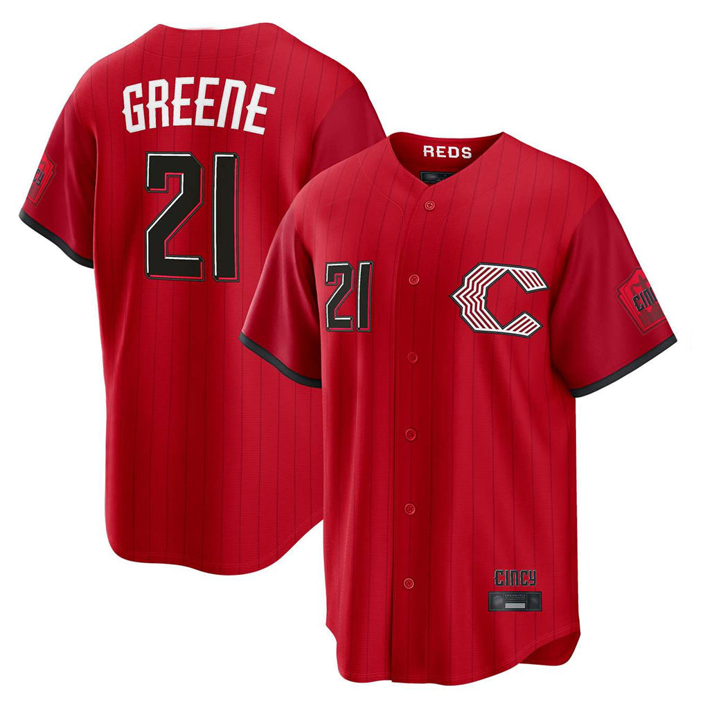 Seanshop C.Reds #21 Hunter Greene Player Red 2026 City Connect Home Game Stitched Jerseys