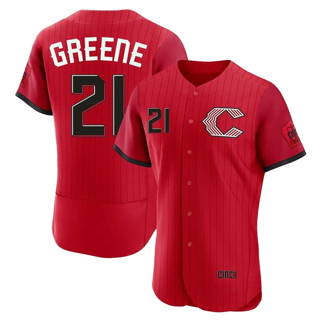 Seanshop C.Reds #21 Hunter Greene Player Red 2026 City Connect Limited Elite Home Stitched Jerseys