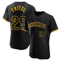 Seanshop C.Reds #29 TJ Friedl Player Black Snake Skin City Limited Elite Home Stitched Jerseys