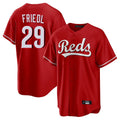 Seanshop C.Reds #29 TJ Friedl Player Red Home Game Stitched Jerseys