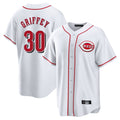 Seanshop C.Reds #30 Ken Griffey Player White Game Home Stitched Jerseys