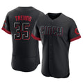 Seanshop C.Reds #35 Jose Trevino Player Black City Connect Limited Elite Home Stitched Jerseys