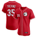 Seanshop C.Reds #35 Jose Trevino Player Red Limited Elite Home Game Stitched Jerseys