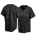 Seanshop C.Reds #37 Tyler Stephenson Player Black T-shirt Game Home Stitched Jerseys