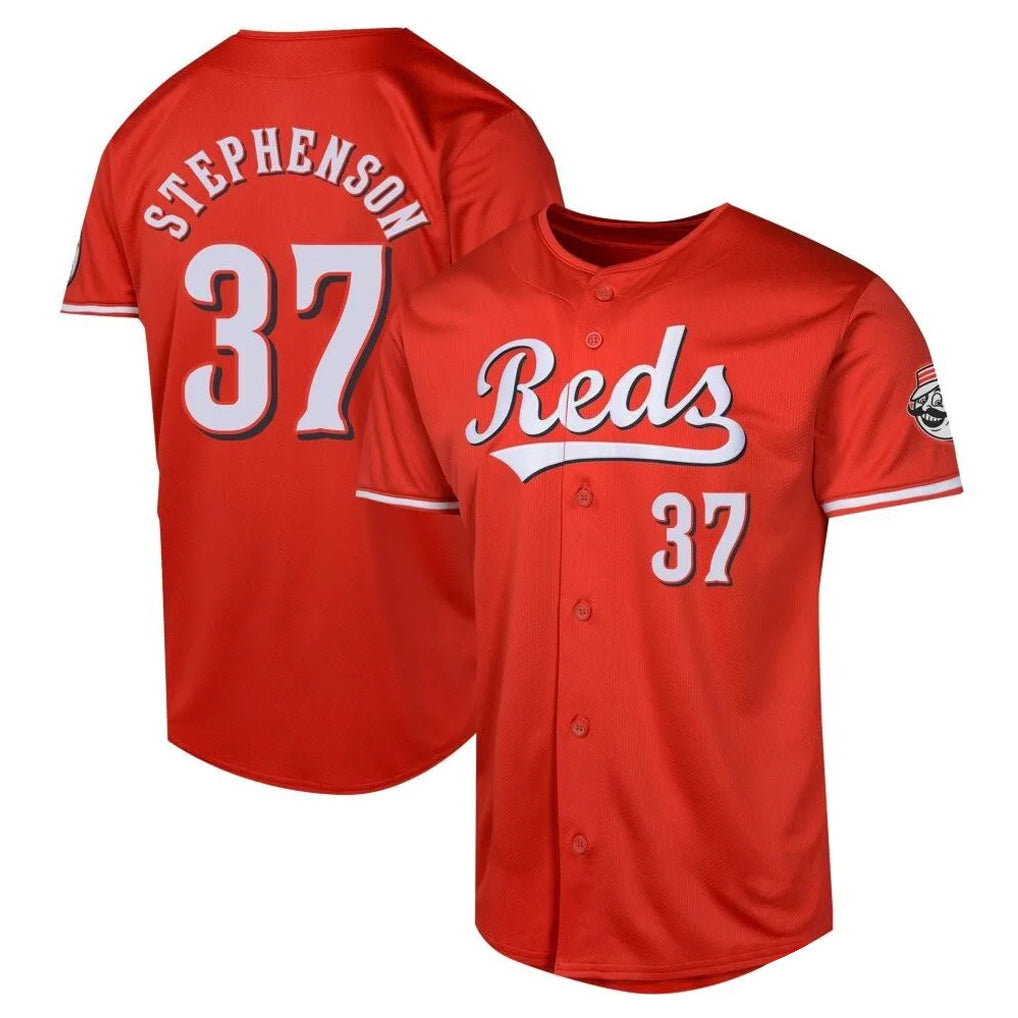 Seanshop C.Reds #37 Tyler Stephenson Player Red 2026 City Connect Limited Home Stitched Jerseys